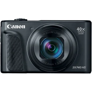 Canon SX740BK PowerShot SX740 HS Digital Camera - Black